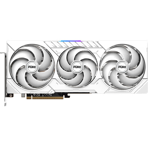 Sapphire AMD Radeon RX 9070 XT 16GB GDDR6 PURE polar deepseek AI design intelligent rendering e-sports gaming desktop independent graphics card