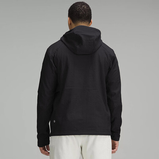 Lululemon丨Water-Repellent Men's Hiking Mesh Brushed Jacket LM4AQ0S Black/Graphite Gray M
