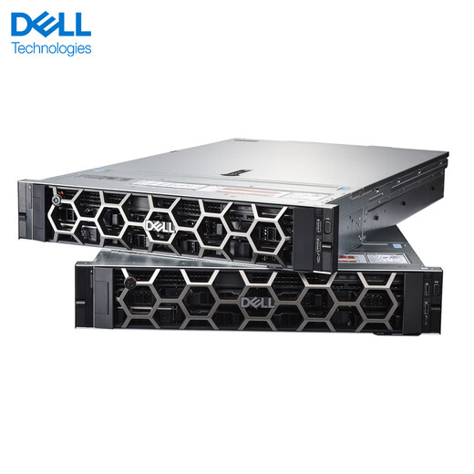 戴尔（DELL）PowerEdge R740 2U机架式服务器主机 深度学习 虚拟化应用 1*银牌4214R【12核2.4G】双电 256G丨2x1.92T固态丨V100-32G