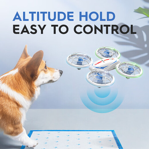 RH826 modèle de drone léger accessoires jouet d'avion télécommandé électrique d'entrée de gamme pour enfants quadrirotor à hauteur fixe grand élégant blanc hauteur fixe avec lumière et sac de rangement