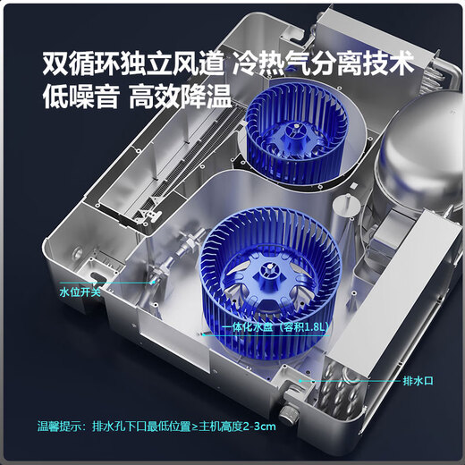 Luyuan (LVYUAN) kitchen air conditioner dedicated single cooling dehumidification cool lighting anti-oil fume ceiling embedded household ceiling hidden all-in-one machine T8/300*600 purification direct blowing air small 1 piece set self-cleaning series-1800W station type-1 hole T8 series