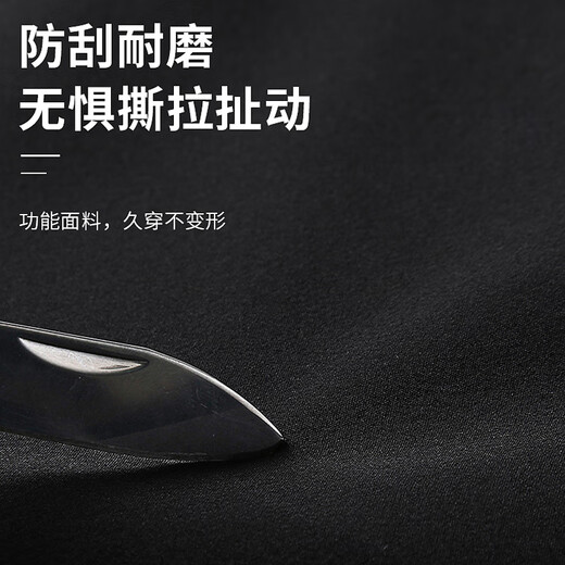 JEEP SPIRIT sweatpants men's spring and autumn versatile pants men's straight casual pants men's loose wide-leg trousers black 2XL