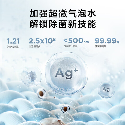 LittleSwan drum washing machine fully automatic home flat screen Xiaowumei 3.0 TG10VE40 trade-in 10kg first-class energy efficiency 20% national subsidy for home appliances