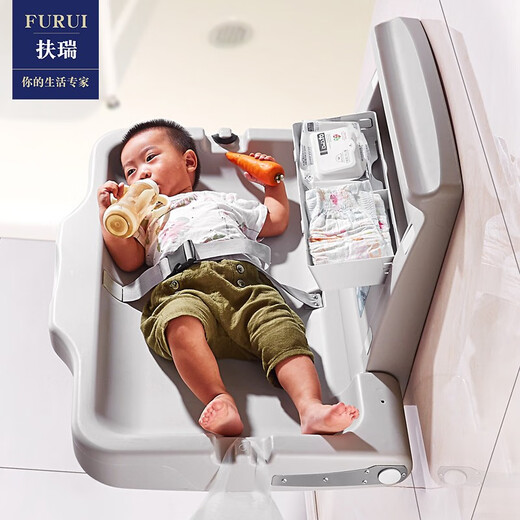 OTHER maternal and child room baby care table public third bathroom baby multi-functional foldable wall-mounted diaper changing bed B2-reinforced reinforced frame-baby care table l