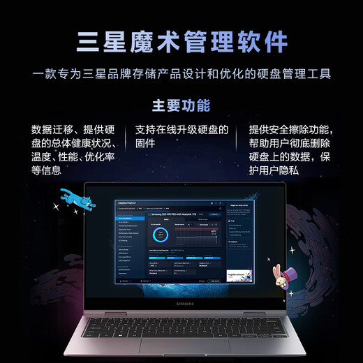 三星（SAMSUNG）990PRO固态硬盘 NVMe M.2适用笔记本PS5 PRO台式机PCIe4.0x4  990PRO 2T