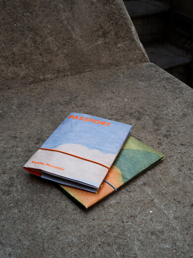 VM香草山在路上原创设计护照夹杜邦纸保护套收纳包卡包钱包旅行 森林款