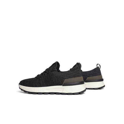 Red Dragonfly Mesh Casual Shoes 2025 Spring New Lightweight Breathable Sports Men's Shoes Outdoor Flywoven Hiking Shoes WHA15051 Black 43