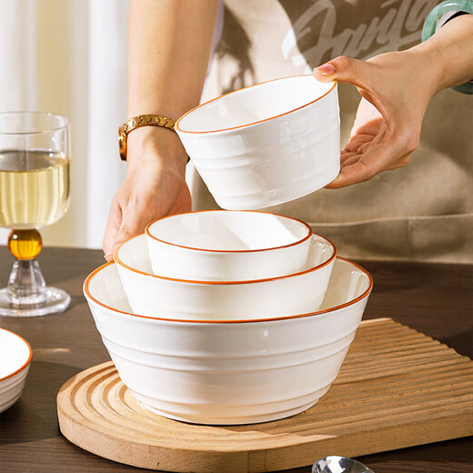 Chuanqi bowl set household tableware complete set of bowls and dishes set bowls and dishes set 10 pieces fashion life