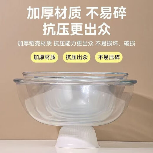 Disposable rice husk tableware set, biodegradable bowls, chopsticks, cups, saucers and spoons, thickened, no-wash party picnic, bowl + cup + spoon, 50 pieces each