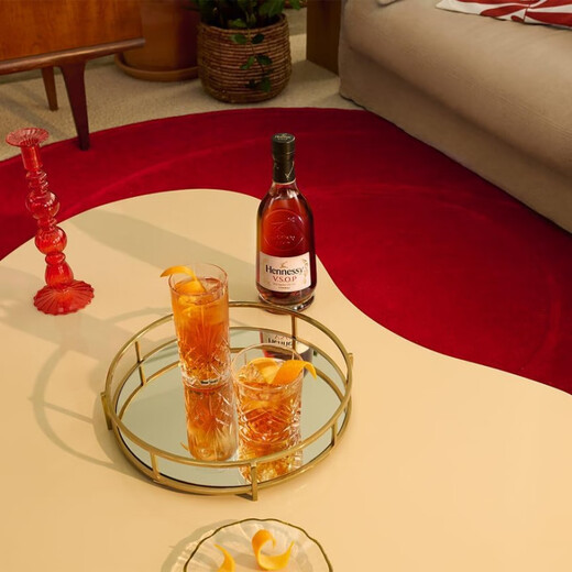 轩尼诗（Hennessy）VSOP 法国进口 干邑白兰地酒 洋酒烈酒 礼盒装 VSOP 1000mL 2瓶