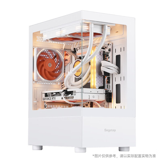 Colorful chicken game console i3 12100F/RTX5060 8G independent display desktop computer rTX5050 e-sports game complete set DIY assembly machine with five丨i3 12100F丨RTX5060 independent display Seaview room host