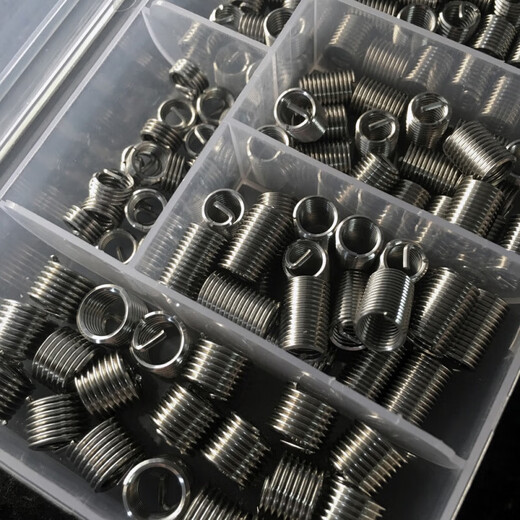 Wire screw sleeve combination boxed thread repair repair sleeve wire sleeve thread protective sleeve M6M8M10M12 M5M6M8M10M12M14 set mixed 1 set each (2