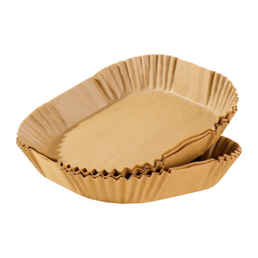 Special paper for 40,000 kilometers air fryer, thickened high temperature resistant silicone paper, oil-absorbing paper, barbecue paper, suitable for 5 L or more, 50 sheets