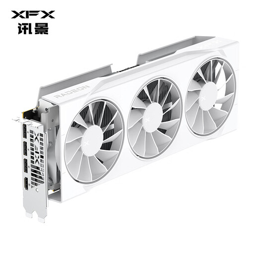 讯景（XFX）AMD RADEON RX 9070 雪狼 16GB 白色 全新电竞游戏设计智能学习台式电脑独立显卡 RX9070雪狼