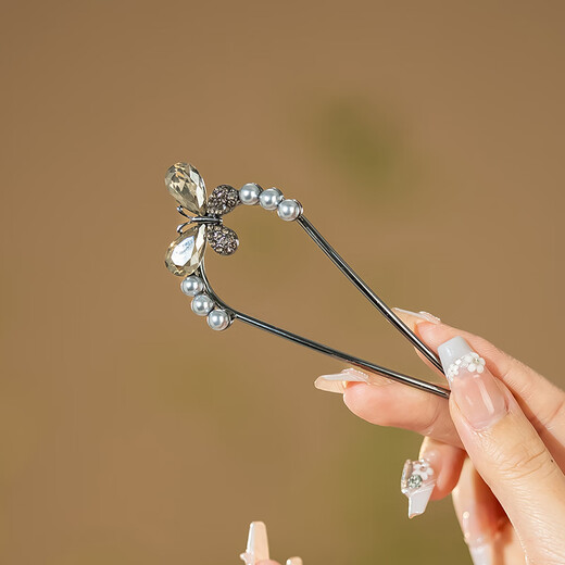 Chimera (CHIMERA) high-end hairpin U-shaped back of the head comb hairpin hair accessory cheongsam Hanfu headdress girl birthday gift