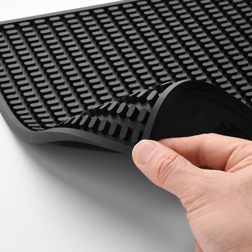 CLITON bar mat drain mat coffee coaster rubber water filter non-slip rubber mat desktop bartending table mat water-proof mat