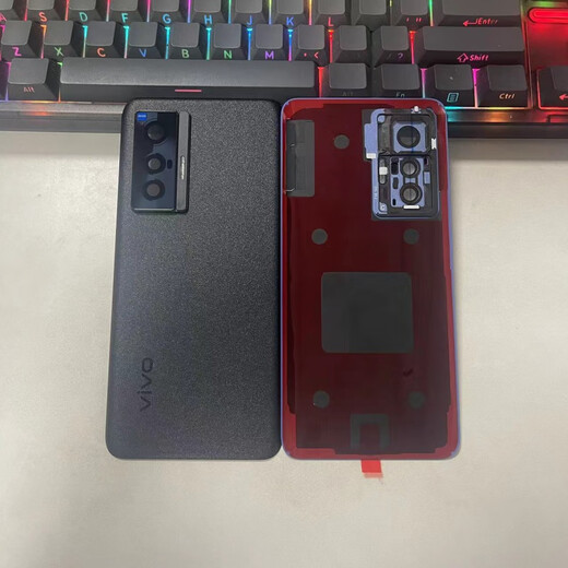 Suitable for vivo x70 original back cover glass x70pro original disassembled rear case battery cover x70pro+ shell X70 original disassembled back cover Nebula single back cover