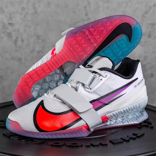 Nike Buyer Purchasing Romaleos 4 SE Velcro Comprehensive Training Shoes Fitness Weightlifting Squat Indoor Men's and Women's Shoes DJ4487-121 42