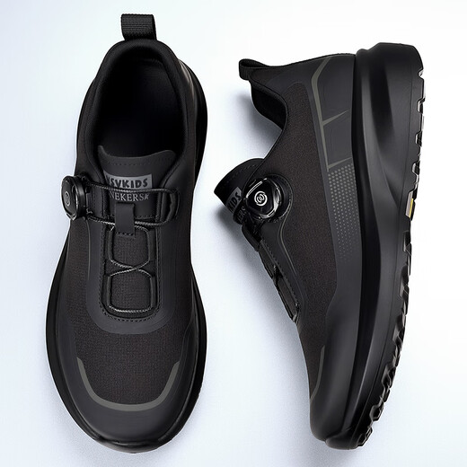 CAOTU轻奢男鞋秋冬季新款防滑徒步登山鞋男户外运动休闲鞋男跑步鞋子男 3527黑色 40 皮鞋码