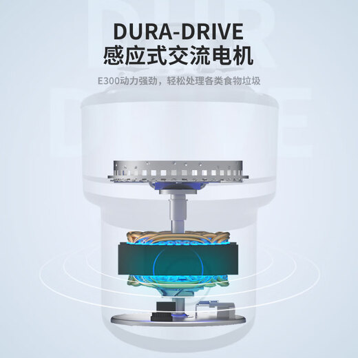 InSinkErator American original garbage disposer E300 food grinder e200M56M66 E300 national standard