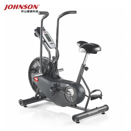 JOHNSON wind resistance spinning bike Schwinn AD6i fan bike belt low noise high intensity sports gym equipment black