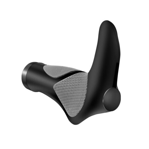 Shanye Yu's sports bicycle handlebars, horns, auxiliary handles, mountain bike handlebar covers, meat ball handgrip covers, rubber handle grips, one-piece meat balls (a pair with auxiliary handlebars)