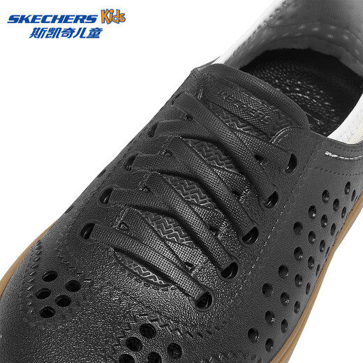 Skechers Skechers Children's Summer Croc Shoes Light Heel Comfortable River Tracing Shoes Girls Comfortable Sandals 308201L Black/White/BKW 36