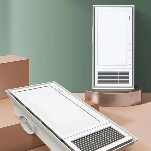 AUPU 2025 neue feste Lampe Warmluftheizung C6210 Doppelmotor integrierte Decken-WC-Badezimmerheizung F05_Integrierte Decke 30_60