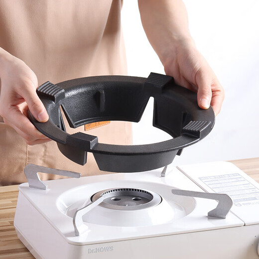 Baijie gas stove bracket gas stove fire-proof windproof gas energy-saving cover bracket thickened gas four-claw universal stove stand