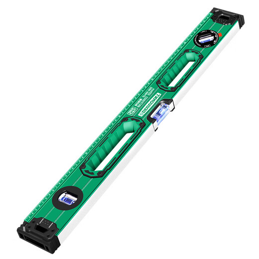Industrial-grade aluminum alloy level, high-precision, strong magnetic level, small balance meter, industrial-grade aluminum alloy slope leveler, 600mm strong magnetic upgrade, level ruler