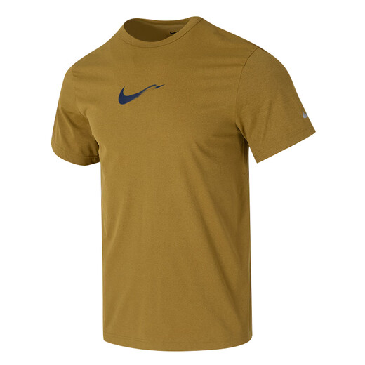 耐克（NIKE）男装短袖2025夏季新款运动健身服Dri-FIT快干透气跑步训练圆领T恤 HV4882-399/晒图退5 M (170/88A)