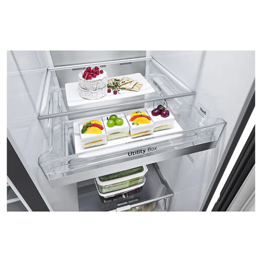 
LG refrigerator S651MC38 655L double door refrigerator air-cooled frost-free intelligent temperature control multi-dimensional air curtain linear
