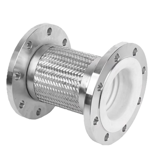 FGO stainless steel lined PTFE metal braided corrugated hose length 1.5 meters BWGF46-16P PN16 length 2 meters PN16 DN200 BWGF46-16P