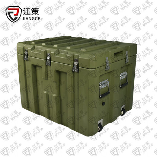 Jiangce rotational molding box 800*600*600mm XTC wheeled storage box equipment equipment box transport box 25 new type