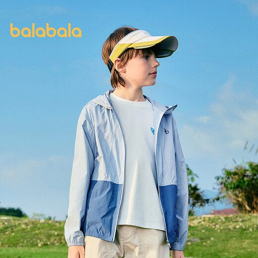 Balabala children's sun protection clothing for boys and girls 2025 summer baby parent-child skin clothing light and cool 208225105203