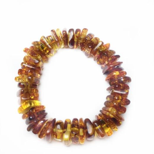 Medium red natural flower amber rough stone with shape square bracelet beeswax amber Amber resin fossil 224#36.9g