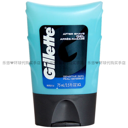 Gillette American Gillette Men's Refreshing Aftershave Cologne 100ml Ice Fantasy COOLWAVE Calm, Soothing and Repair Aftershave Gel 75ml
