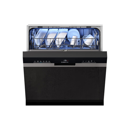 Siemens stove installed under the large inner cavity 12 sets of embedded dishwashers A flow disinfection high 700 small SE53ES03KC