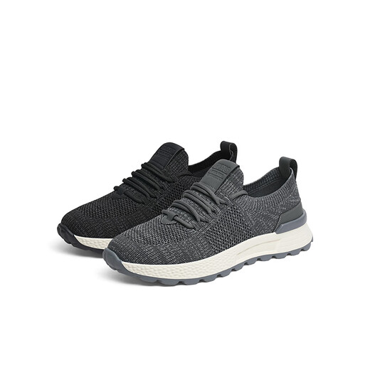 Red Dragonfly Mesh Casual Shoes 2025 Spring New Lightweight Breathable Sports Men's Shoes Outdoor Flywoven Hiking Shoes WHA15051 Black 43