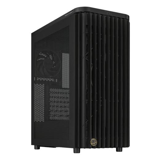 华硕ProArt创艺国度PA401木艺MESH版机箱 木艺前进气格栅/免工具拆装/电源按键锁/PWM一键设置