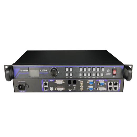 Lingxingyu all-in-one processor X100 X2000 comes with sending card LED display video processor Lingxingyu 2000