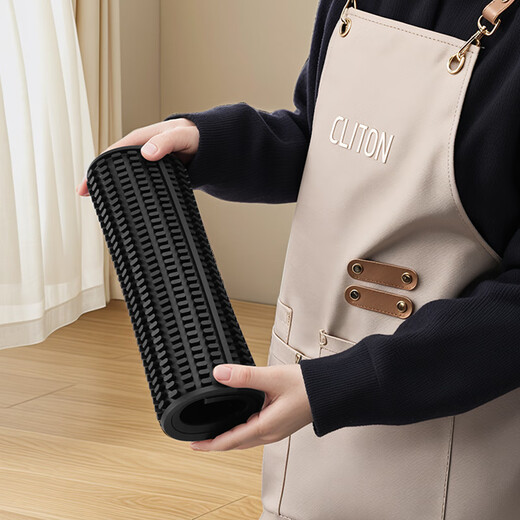 CLITON bar mat drain mat coffee coaster rubber water filter non-slip rubber mat desktop bartending table mat water-proof mat