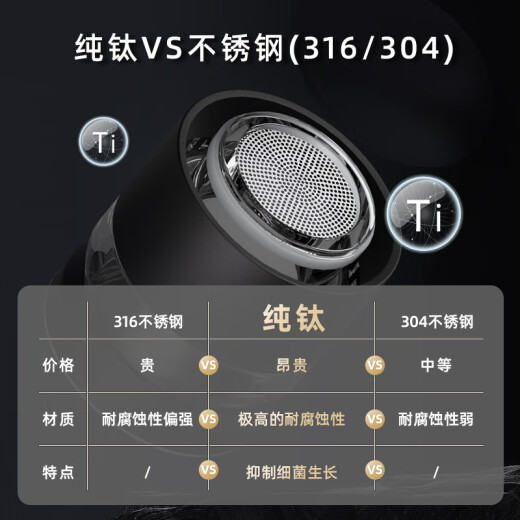 
TOMIC thermos tea water separation tea cup pure titanium tea separation antibacterial health car braised tea cup group purchase custom gift for men