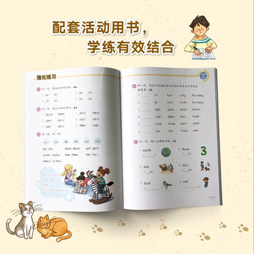 New Oriental Primary School English International Phonetic Alphabet 1 Illustrated Edition Kinder-Englischkurs Spezielles Lehrbuch New Oriental English Wang Fang Live-Empfehlung