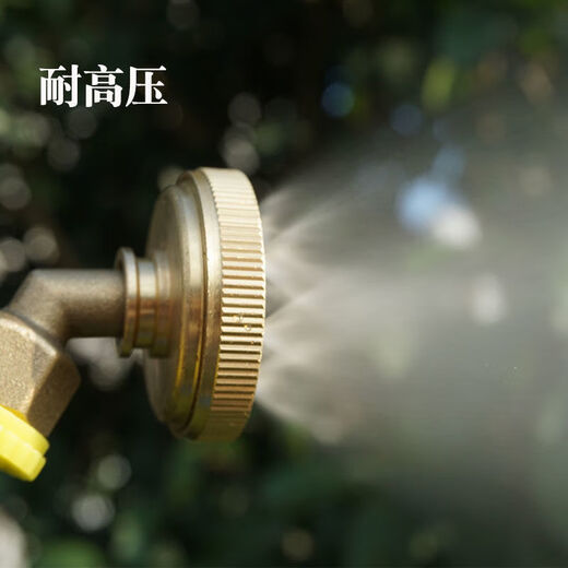 Agricultural electric sprayer adjustable atomization pure copper eight-hole high-pressure nozzle elbow 8-hole atomization nozzle pure copper