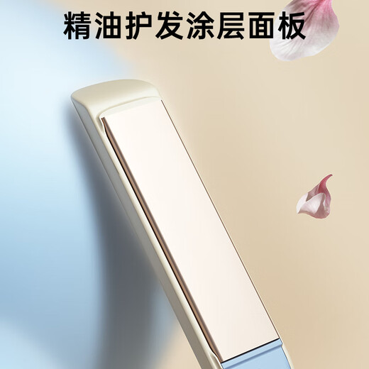 RIWA plywood dormitory straight clip dormitory use negative ion curling iron dual-purpose straightening mini dormitory low-power bangs electric splint gift RB-8150