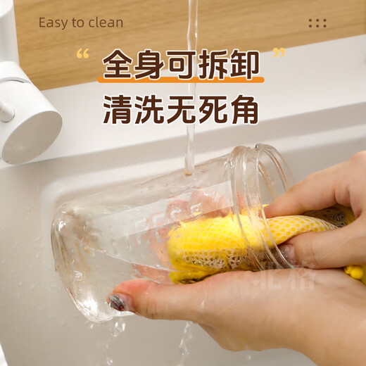 Beige flour sieve, dusting can, flour sifter, baking flour sieve, cocoa sugar powder duster, coffee sifter, 2 packs, flour + starch