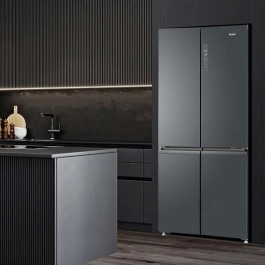 Haier 656 liters Smart Enjoy series dual frequency conversion cross double door four door household refrigerator first class energy efficiency frost-free 655 liters BCD-655WGHTD9DG9U1