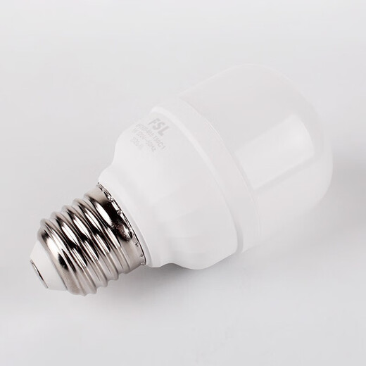 Foshan Lighting (FSL) LED bulb cylindrical bulb E27 large screw energy-saving lamp 5W white light 6500K single package