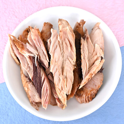 Duoduoduomeng pet snacks steamed tuna cat food fish meat bonito fish sticks mixed with rice cat and dog food 15g fresh steamed fish sticks & 6 bags